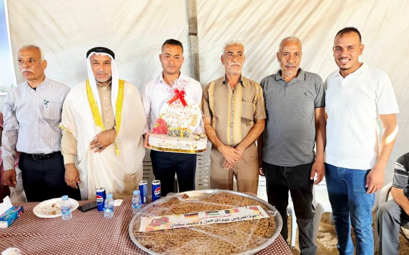 #صور من عقد قران الشاب الخلوق محمد أسامة القصاص على الآنسة تحفة سفيان القصاص