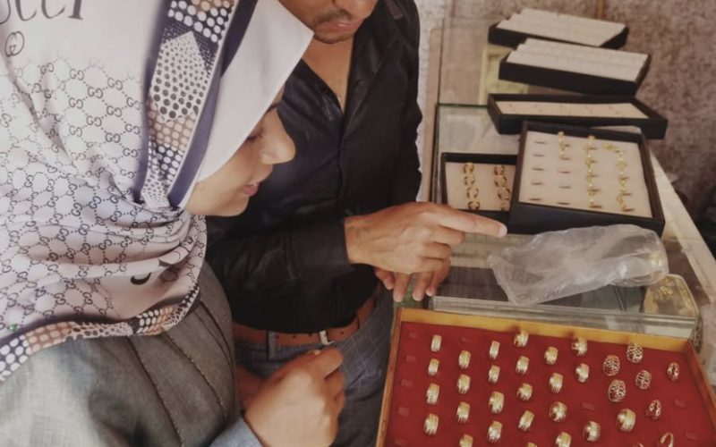 خطوبة الشاب محمد أسامة القصاص على الآنسة تحفة سفيان القصاص